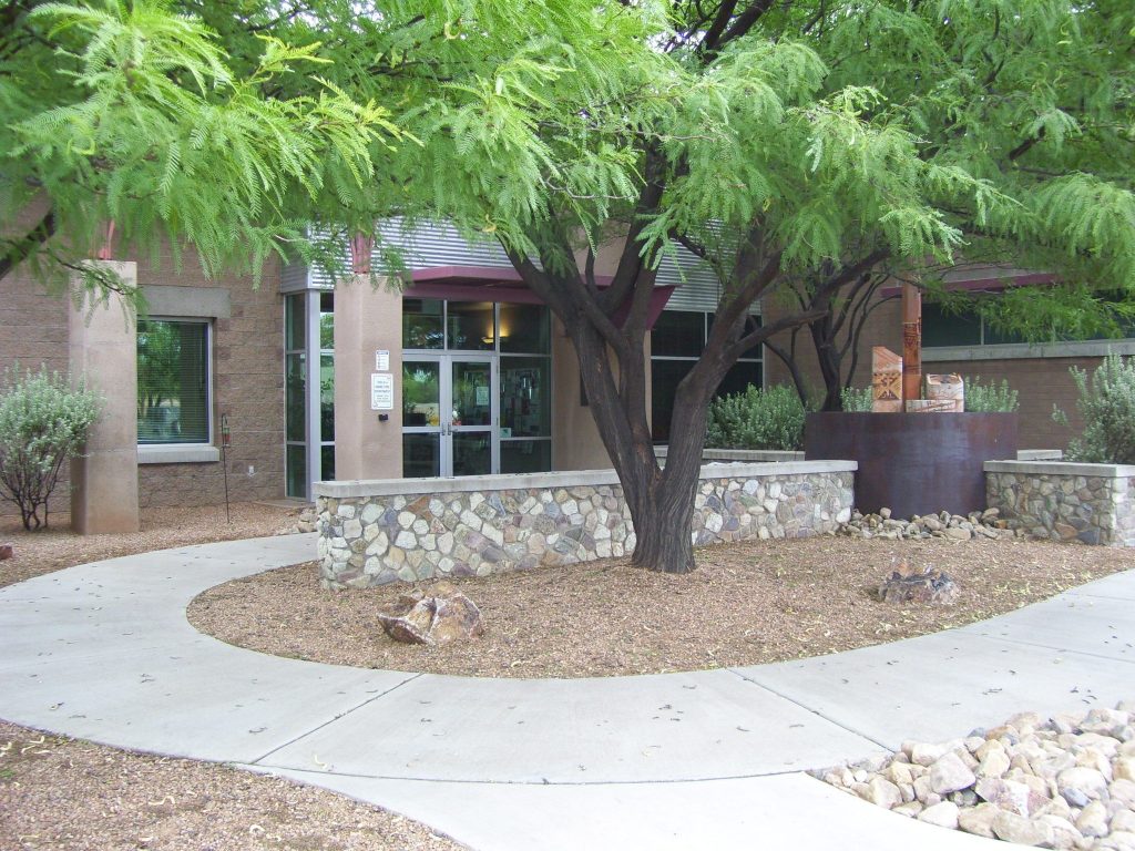 Benson Center from parking lot