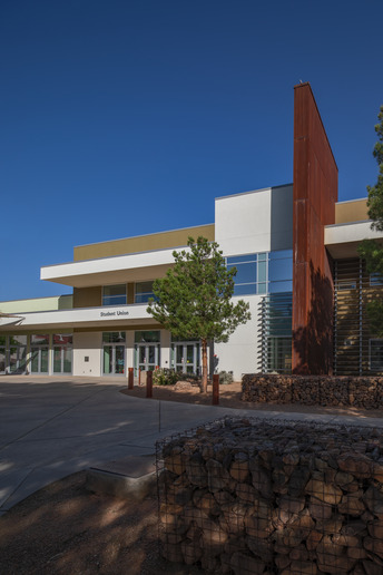 Outside the Sierra Vista Campus Student Union