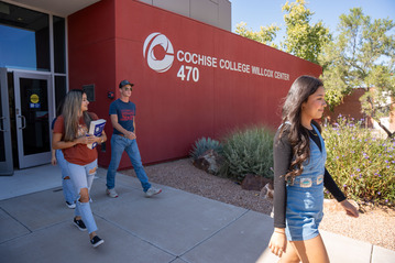 Students Leaving Willcox Center