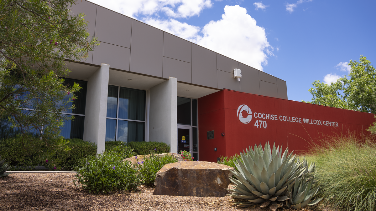 Front of Willcox Center Building